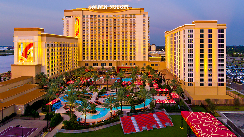 Ride in style to the Golden Nugget Lake Charles
