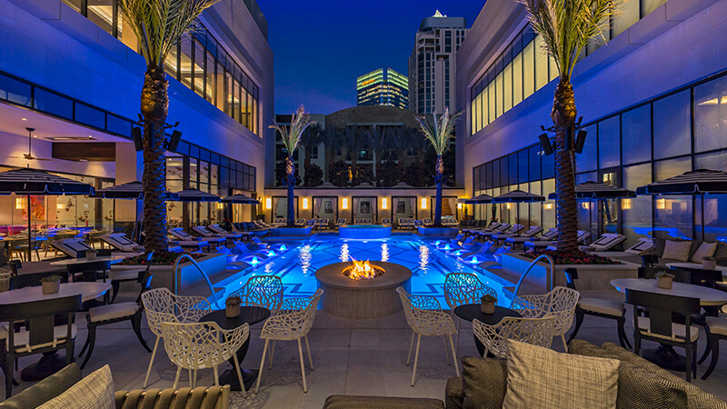 The Pool at The Post Oak Hotel at Uptown Houston