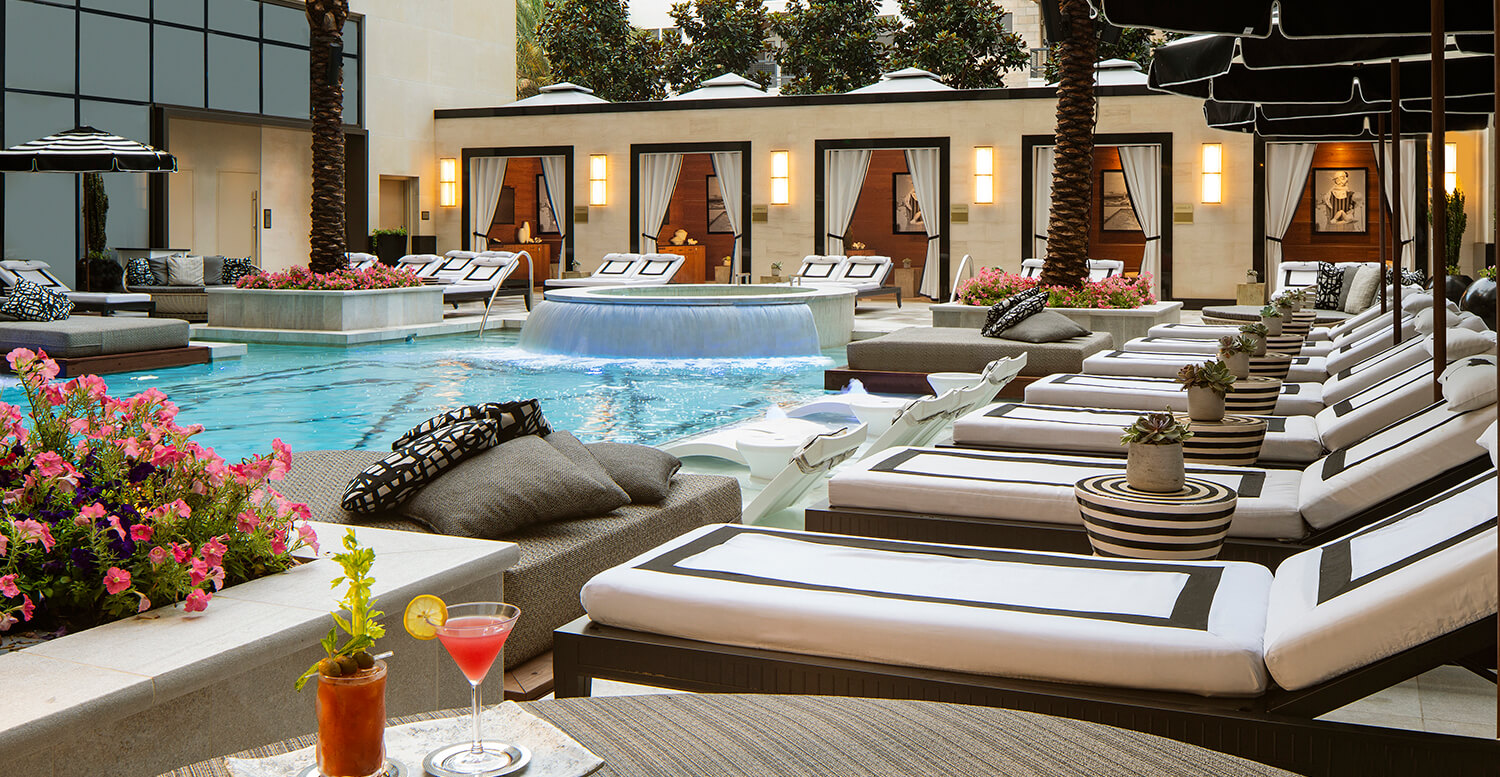 Poolside at the Post Oak Hotel